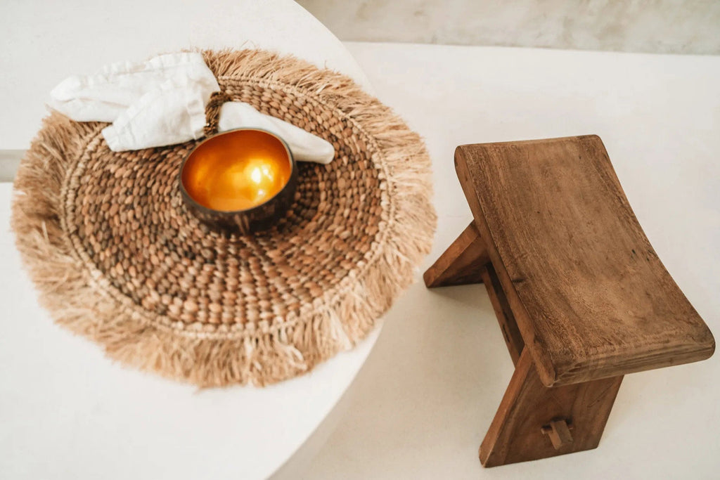 Bazar Bizar Waterhyacint Placemat Naturel Ø45 cm