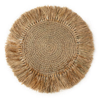 Bazar Bizar Raffia Placemat Crochet Naturel Ø45 cm
