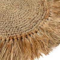 Bazar Bizar Raffia Placemat Crochet Naturel Ø45 cm