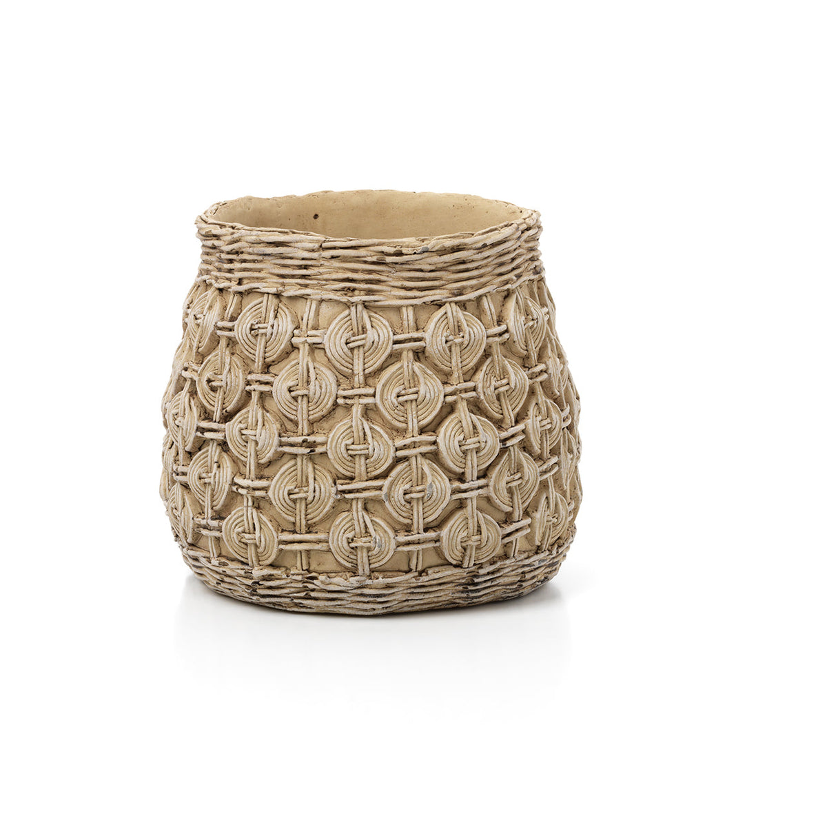 Bazar Bizar Betonnen Plantenpot Knot Naturel Ø23 x H20,2 cm