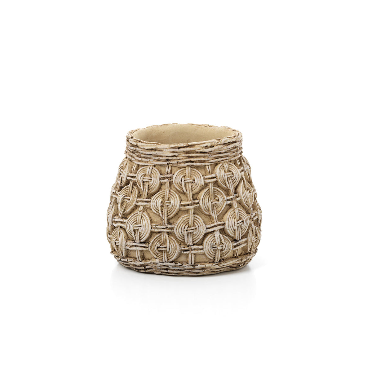 Bazar Bizar Betonnen Plantenpot Knot Naturel Ø18 x H15,5 cm