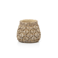 Bazar Bizar Betonnen Plantenpot Knot Naturel Ø18 x H15,5 cm