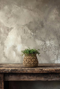 Bazar Bizar Betonnen Plantenpot Knot Naturel Ø18 x H15,5 cm