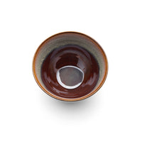 Bazar Bizar Keramische Schaal Smoked Horizon Bruin/Grijs Ø11,7 x H6,5 cm