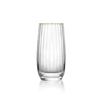 Bazar Bizar Glas Golden Sip Naturel/Goud Ø7,7 x H15 cm