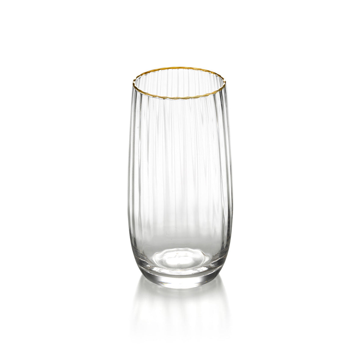 Bazar Bizar Glas Golden Sip Naturel/Goud Ø7,7 x H15 cm