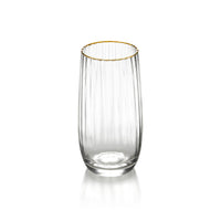 Bazar Bizar Glas Golden Sip Naturel/Goud Ø7,7 x H15 cm