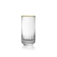 Bazar Bizar Glas Golden Sip Naturel/Goud Ø6,7 x H14 cm