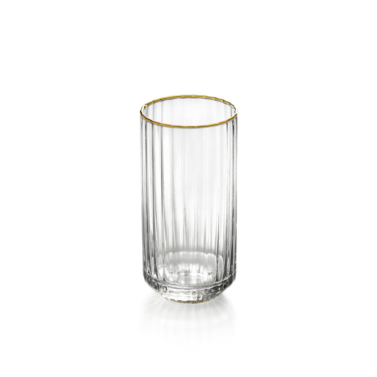 Bazar Bizar Glas Golden Sip Naturel/Goud Ø6,7 x H14 cm