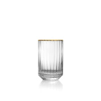 Bazar Bizar Glas Golden Sip Naturel/Goud Ø6,7 x H10,8 cm