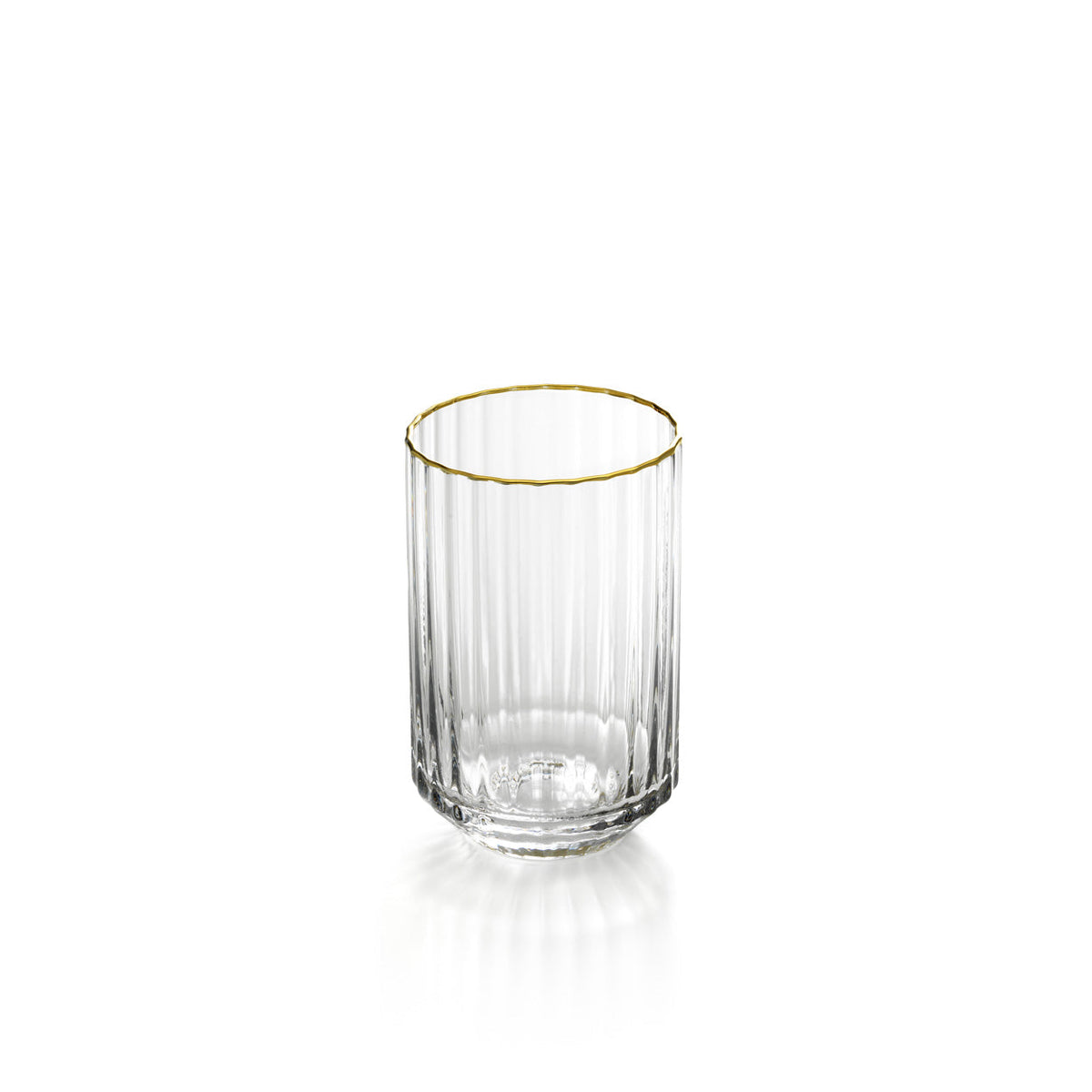Bazar Bizar Glas Golden Sip Naturel/Goud Ø6,7 x H10,8 cm