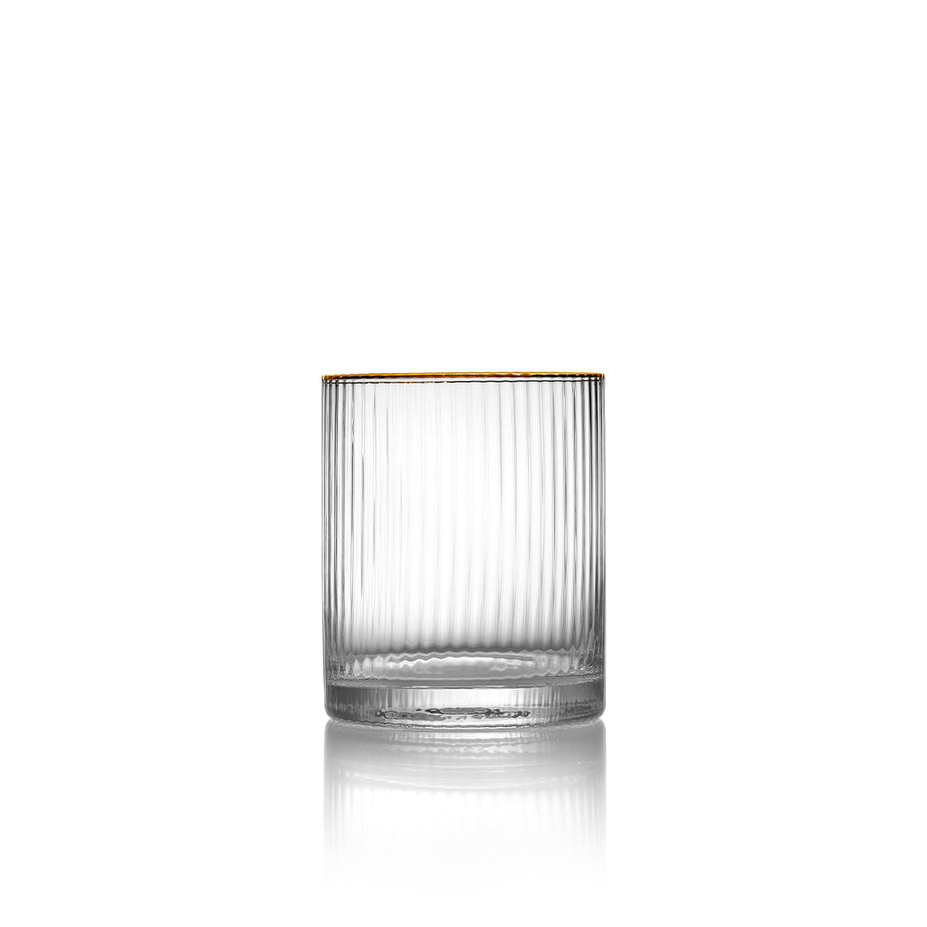 Bazar Bizar Glas Golden Sip Naturel/Goud Ø8 x H10 cm