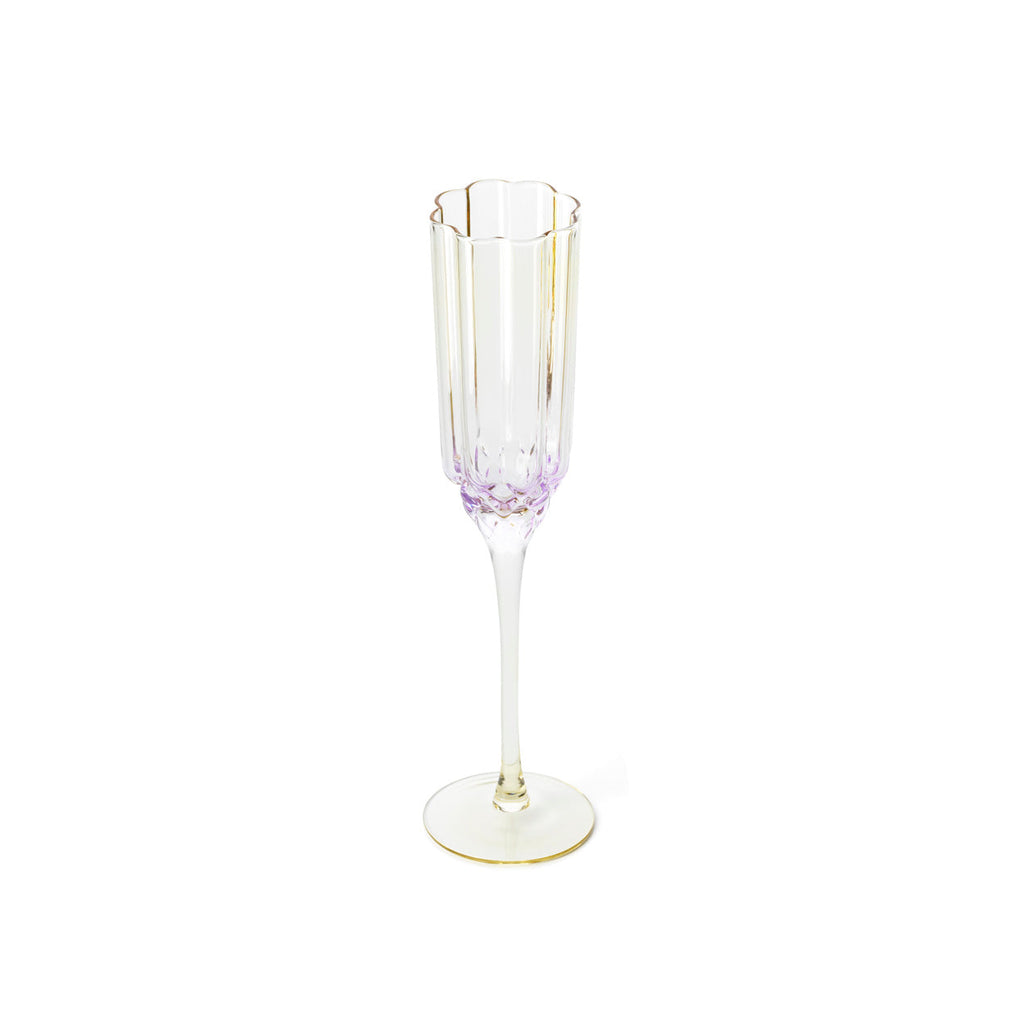 Bazar Bizar Glas Pink Blush Naturel/Roze Ø7,5 x H26,5 cm