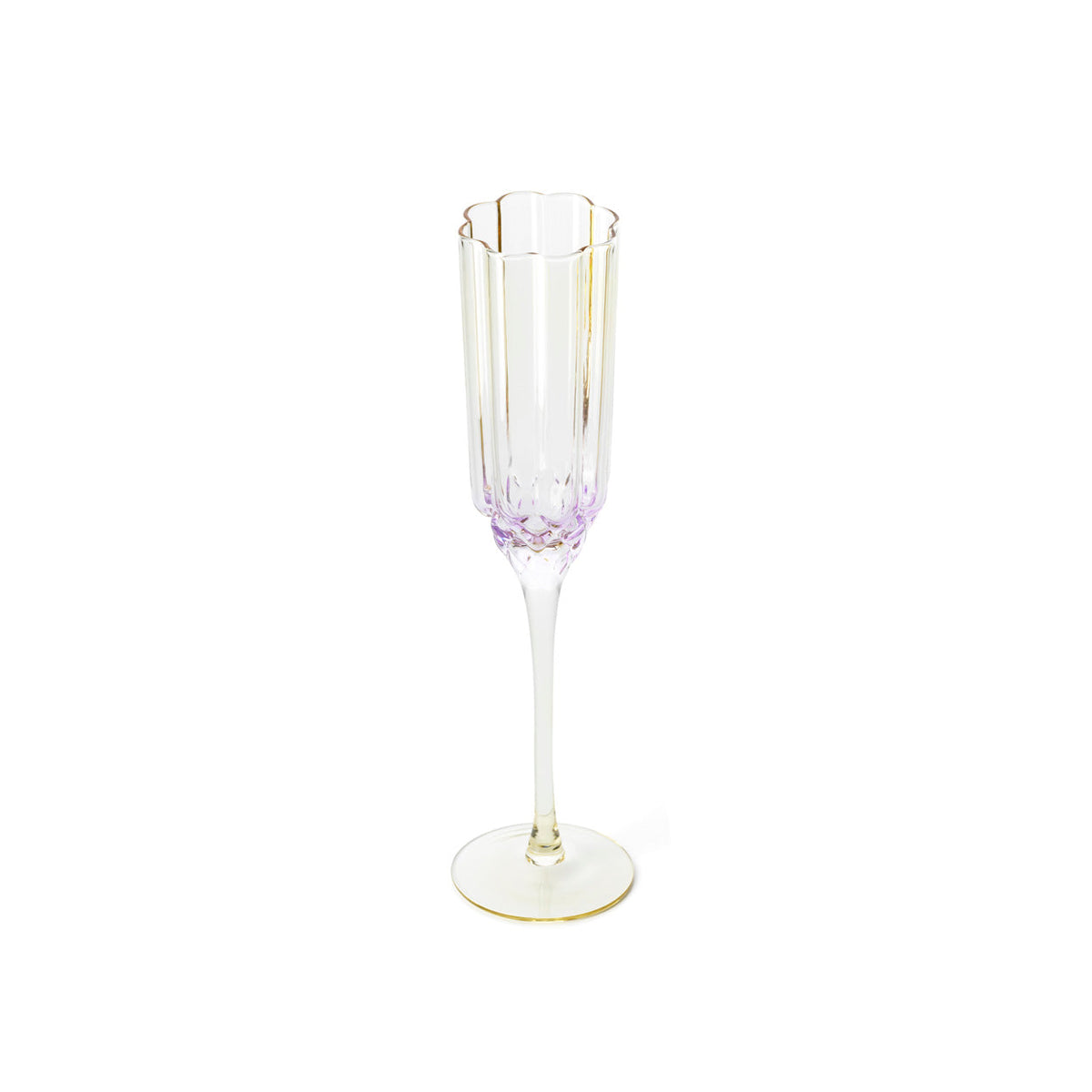 Bazar Bizar Glas Pink Blush Naturel/Roze Ø7,5 x H26,5 cm