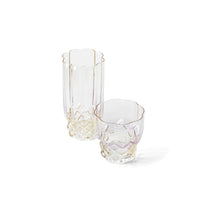 Bazar Bizar Glas Pink Blush Naturel/Roze Ø9 x H6 cm