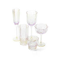 Bazar Bizar Glas Pink Blush Naturel/Roze Ø9 x H6 cm