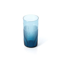 Bazar Bizar Glas Azure Indigoblauw Ø7,7 x H15,3 cm