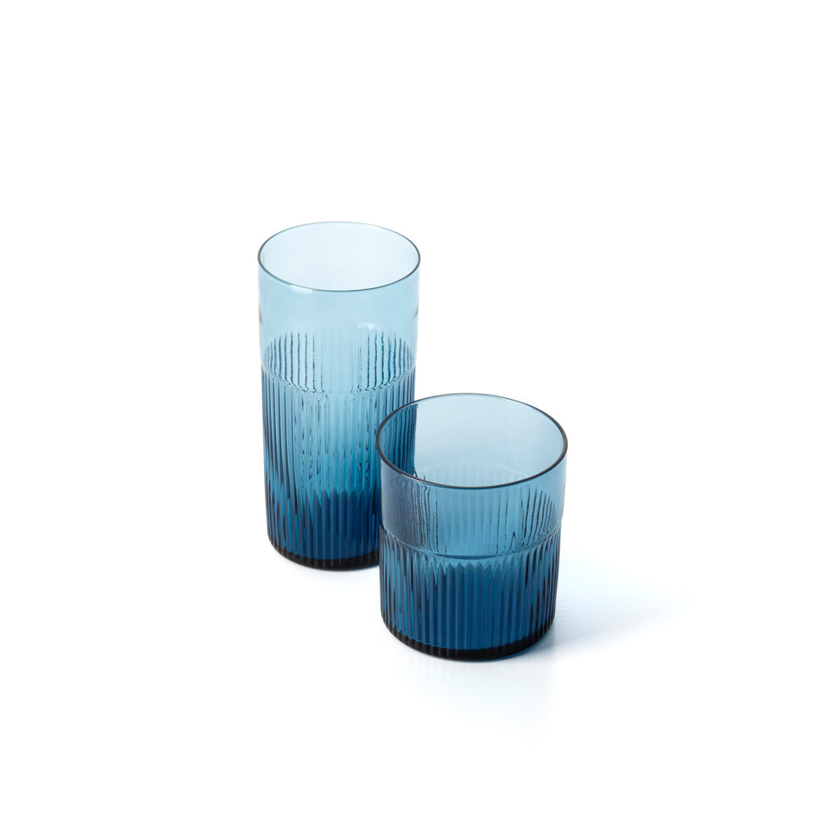 Bazar Bizar Glas Azure Indigoblauw Ø7,7 x H15,3 cm