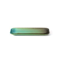 Bazar Bizar Keramische Schaal Lagoon Laguneblauw 36 x 14 cm