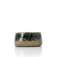 Bazar Bizar Aardewerken Plantenpot Moss Bowl Betongroen Ø16 x H8 cm