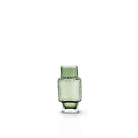 Bazar Bizar Vase en Verre Recyclé Vintage Vert 6 x 10 x 21 cm