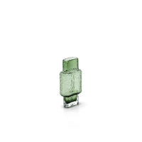 Bazar Bizar Vase en Verre Recyclé Vintage Vert 6 x 10 x 21 cm