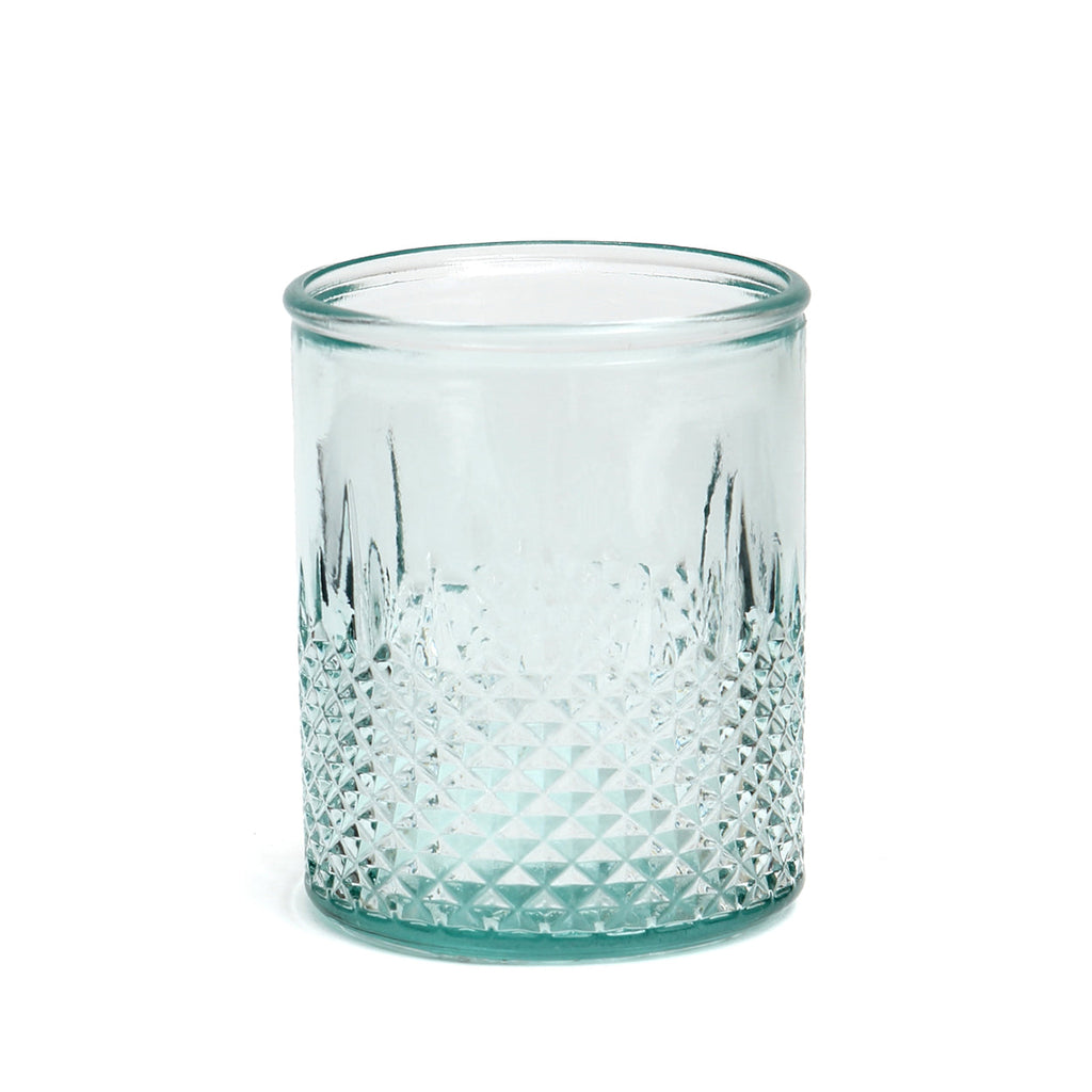 Bazar Bizar Glas Zuanshi Blauw Ø9 x H11 cm
