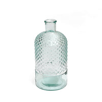 Bazar Bizar Carafe En Verre Recyclé Zuanshi Bleu Ø12 x H22 cm