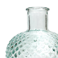 Bazar Bizar Carafe En Verre Recyclé Zuanshi Bleu Ø12 x H22 cm