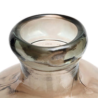 Bazar Bizar Gerecycleerde Glazen Vaas Bolai Beige Ø45 x H50 cm