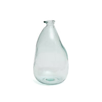 Bazar Bizar Vase En Verre Recyclé Shudi Bleu Ø21 x H36 cm
