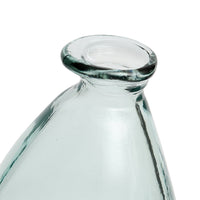 Bazar Bizar Vase En Verre Recyclé Shudi Bleu Ø21 x H36 cm