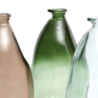 Bazar Bizar Vase En Verre Recyclé Shudi Bleu Ø21 x H36 cm