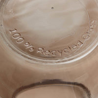 Bazar Bizar Gerecycleerde Glazen Vaas Qiezi Beige Ø29 x H35 cm