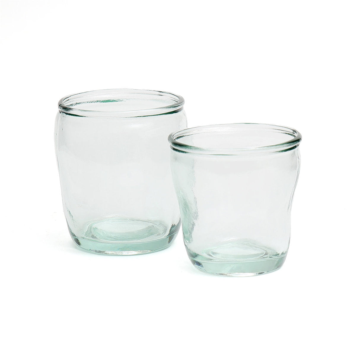 Bazar Bizar Glas Tching Blauw Ø9 x H9 cm