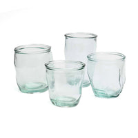 Bazar Bizar Glas Tching Blauw Ø9 x H9 cm