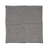 Bazar Bizar Linnen Servet Picnic Naturel/Zwart 45 x 45 cm