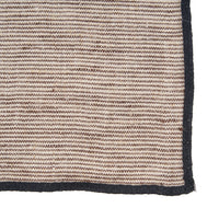 Bazar Bizar Linnen Servet Code Naturel/Zwart 45 x 45 cm