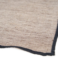 Bazar Bizar Linnen Servet Code Naturel/Zwart 45 x 45 cm