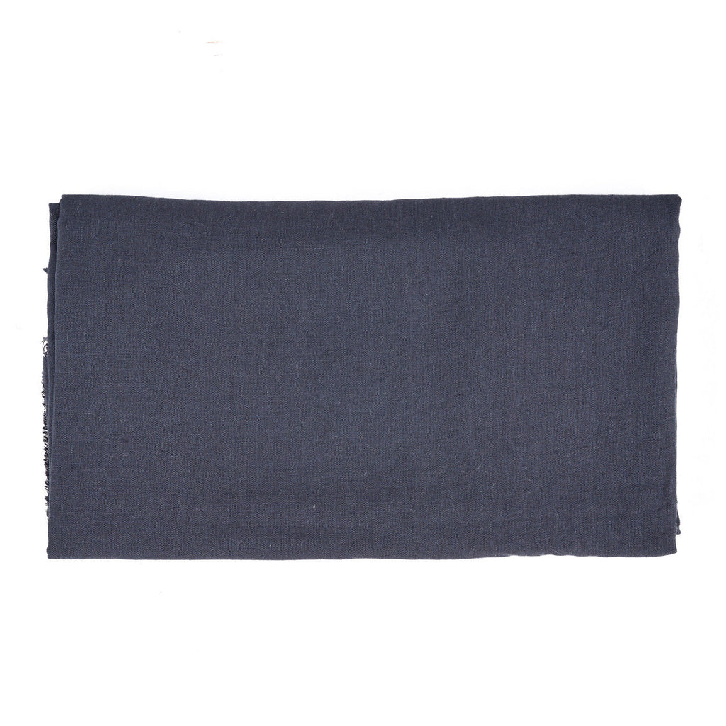 Bazar Bizar Linnen Tafelkleed Tuscany Zwart/Naturel 150 x 250 cm