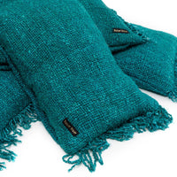 Bazar Bizar Housse de coussin En Coton Oh My Gee Aqua 35 x 100 cm