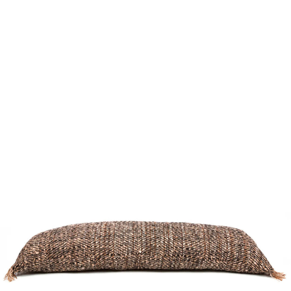 Bazar Bizar Housse de coussin En Coton Oh My Gee Noir/Cuivre 100 x 35 cm