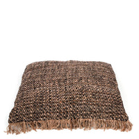 Bazar Bizar Housse de coussin En Coton Oh My Gee Noir/Cuivre 60 x 60 cm