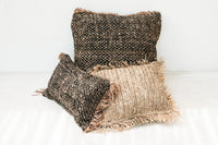 Bazar Bizar Housse de coussin En Coton Oh My Gee Noir/Cuivre 60 x 60 cm