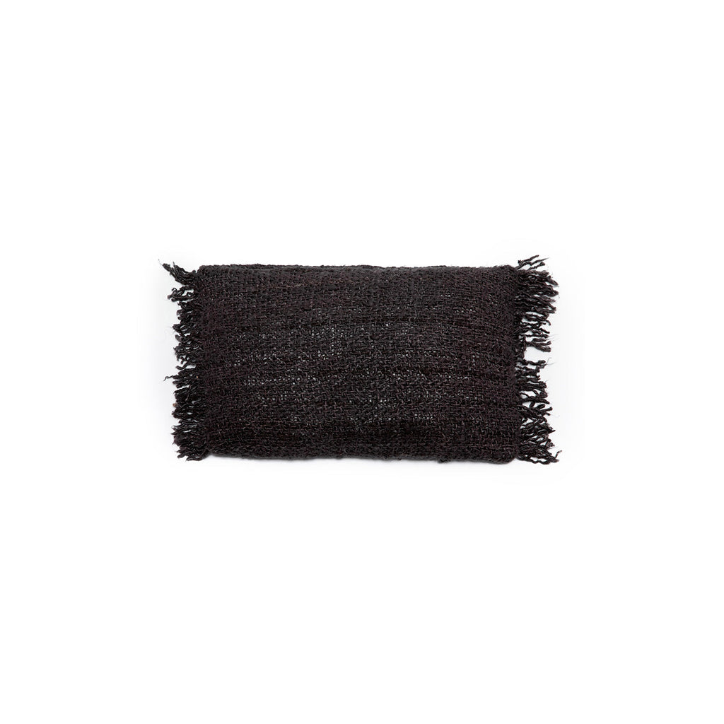 Bazar Bizar Housse de coussin En Coton Oh My Gee Noir/Bleu marine 50 x 30 cm