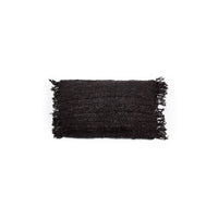 Bazar Bizar Housse de coussin En Coton Oh My Gee Noir/Bleu marine 50 x 30 cm