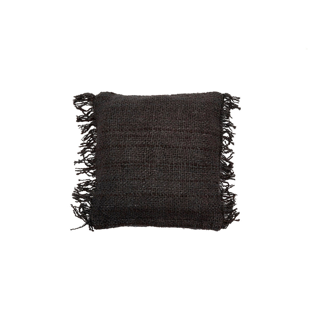 Bazar Bizar Housse de coussin En Coton Oh My Gee Noir/Bleu marine 40 x 40 cm