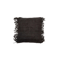 Bazar Bizar Housse de coussin En Coton Oh My Gee Noir/Bleu marine 40 x 40 cm