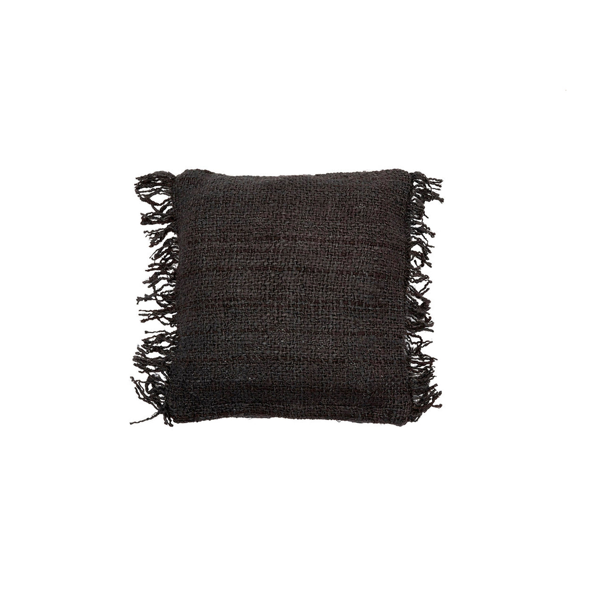 Bazar Bizar Housse de coussin En Coton Oh My Gee Noir/Bleu marine 40 x 40 cm