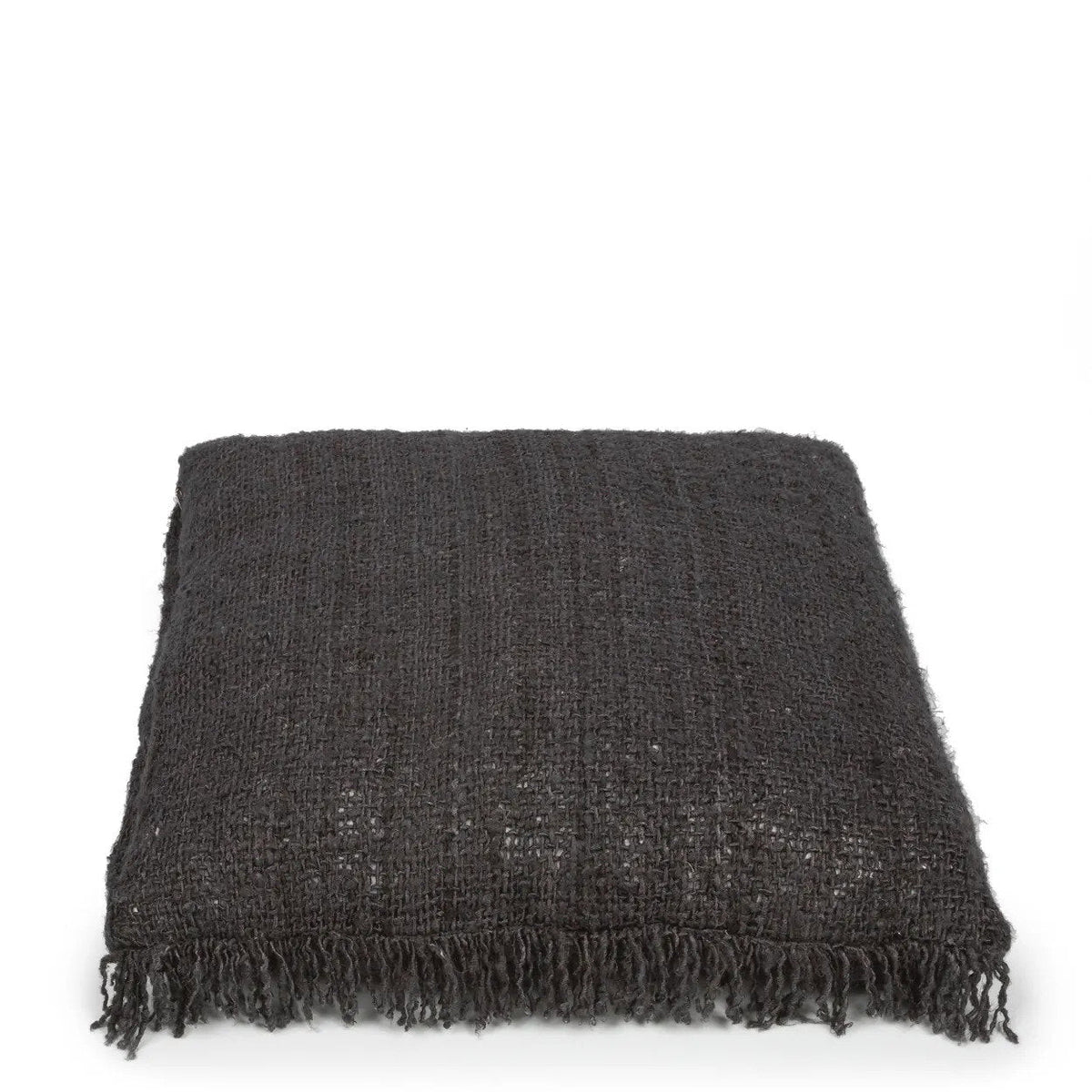 Bazar Bizar Housse de coussin En Coton Oh My Gee Noir/Bleu marine 60 x 60 cm